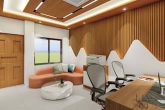 do commercial interior design for offices, shops, showrooms