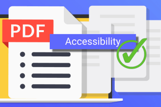 remediate and accessible PDF document under section 508 complaince wcag 2 1 aa