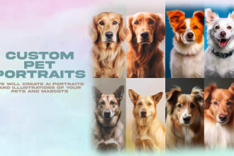 create ai portraits and illustrations of your pet