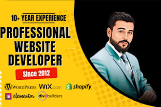 design amazing landing page or wordpress landing page design