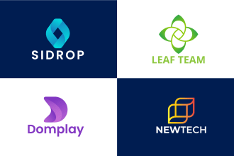 do classic timeless exclusive startup corporate software app tech gradient logo