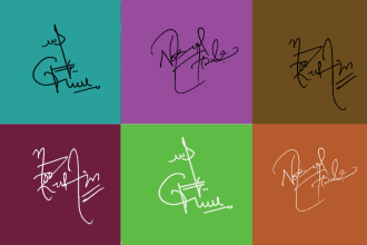 digitize your handwritten signature