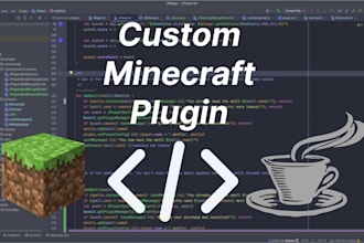 create professional custom minecraft plugins for your server