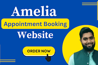 design your wordpress site with amelia booking integration