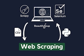 web scraping with python
