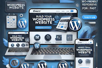 build, design a wordpress website with divi or elementor, figma to wordpress