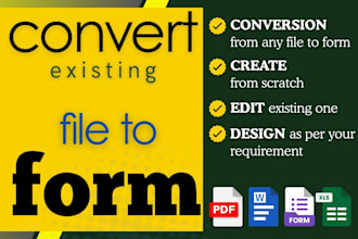 create fillable PDF form