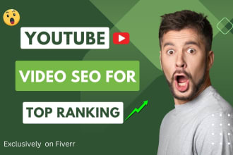 do youtube video SEO for fast ranking on search result