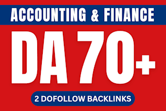 publish accounting, finance, crypto guest post dofollow backlinks