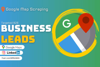 scrap google map leads for business and lead generation