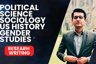 write on political science sociology gender studies and american history