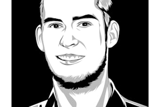 doing your image in  black, white and grey color style