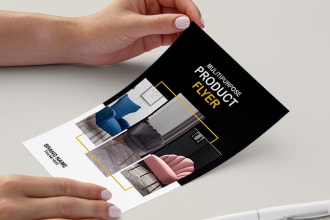 design promotional product flyer, event, party flyer design