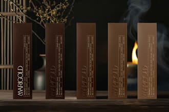 create contemporary packaging or label design