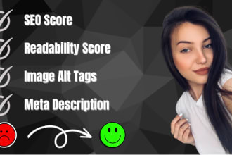 improve SEO and readability score on wordpress