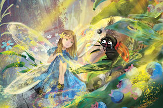 Hot Deals!  create you digital children book illustration