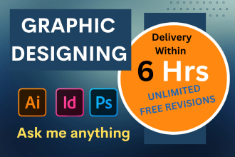 do any graphic design, illustrator and photoshop work
