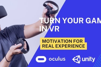 develop VR , ar projects for meta quest and oculus