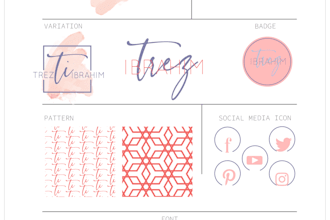 design logo and branding board your product