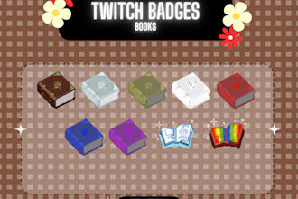 create custom pixel art badges for twitch youtube discord
