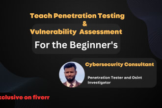 trained you cybersecurity, penetration testing,osint using kali linux,burp suite