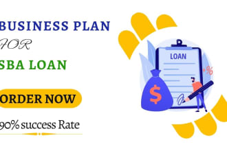 write a business plan for sba loan approval