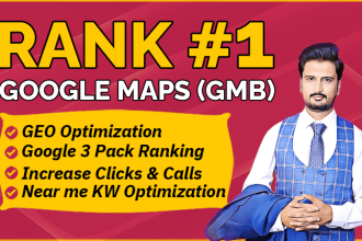 skyrocket your gmb ranking, local SEO and google my business