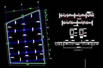 provide you a structural engineering solution, calculation and drafting drawings