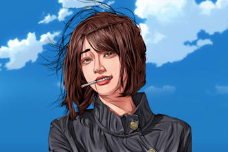 turn your photo into a vector potrait