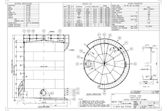 create detailed of fabrication drawing