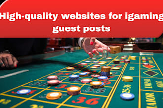 publish your igaming guest posts on premium websites with do follow backlinks