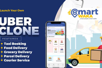 create a ride hailing, taxi, delivery, bolt, uber, ola
