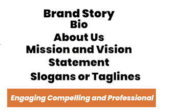write a professional biography, about me or about us page
