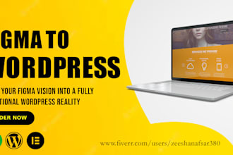 convert your figma to wordpress