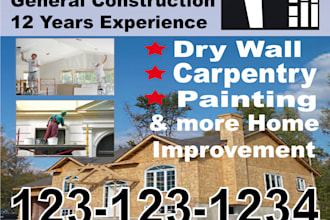 design business card, post card, poster 300dpi