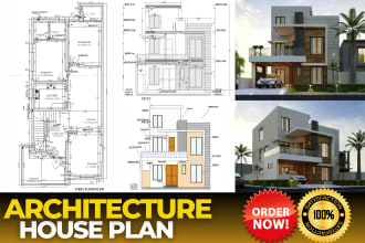 draw 2d floor plan, architectural house plan using autocad and chief architect