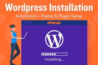 install and set up a full wordpress site