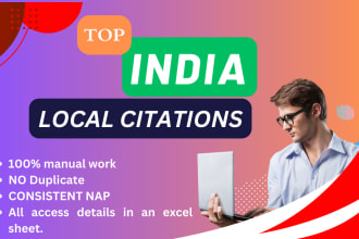 do india business listings and india local citations for SEO