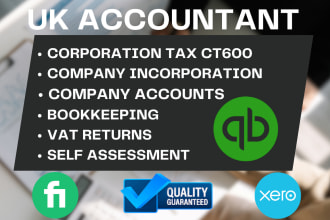 be UK accountant to file company accounts tax vat returns