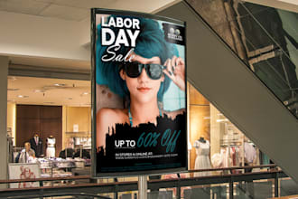 design a poster for your business or event