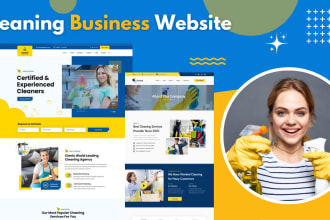 do a pressure washing and cleaning service business website