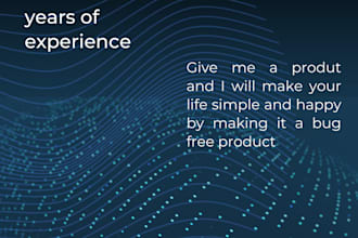 ensure quality and bug free software
