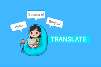 translate your doc, image, video, site, shopify to english, french, malagasy