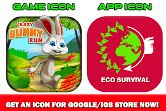 design game app icon or logo for android and IOS store