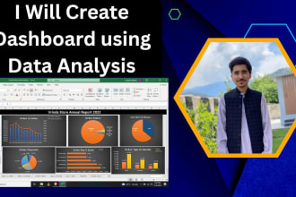 convert your financial data into chart and dashboard excel