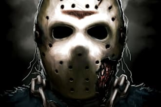 paint your favorite horror movie character