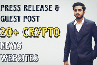 distribute your PR or guest post over multiple crypto publications