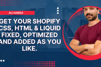 fix shopify bug liquid code css fix customize shopify store