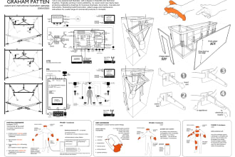 create clear, technical, usage and patent drawings