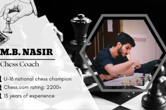 be your chess coach and provide personalized coaching